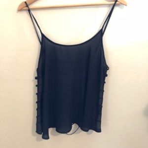 Lush backless top